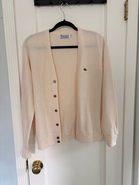 IZOD Lacoste Vintage Cardigan Sweater